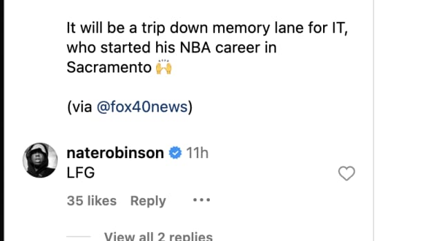 Nate Robinson's Comment